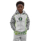 Nigeria National Football Custom Kid Hoodie Blokecore T90 Sporty Style