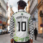 Nigeria National Football Custom Long Sleeve Button Shirt Blokecore T90 Sporty Style