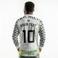 Nigeria National Football Custom Long Sleeve Polo Shirt Blokecore T90 Sporty Style