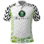 Nigeria National Football Custom Polo Shirt Blokecore T90 Sporty Style
