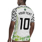 Nigeria National Football Custom Rugby Jersey Blokecore T90 Sporty Style