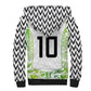 Nigeria National Football Custom Sherpa Hoodie Blokecore T90 Sporty Style