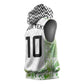 Nigeria National Football Custom Sleeveless Hoodie Blokecore T90 Sporty Style