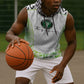 Nigeria National Football Custom Sleeveless Hoodie Blokecore T90 Sporty Style
