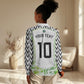 Nigeria National Football Custom Women Casual Shirt Blokecore T90 Sporty Style