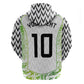 Nigeria National Football Custom Zip Hoodie Blokecore T90 Sporty Style