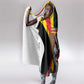 Uganda Independence Day with Crowned Cranes Hooded Blanket
