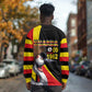 Uganda Independence Day with Crowned Cranes Long Sleeve Shirt LT03