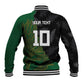 Custom Aotearoa South Africa Rugby Freedom Cup Baseball Jacket Kiwi Warriors Haka with King Protea Symbol - African Pride