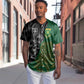 Custom Aotearoa South Africa Rugby Freedom Cup Baseball Jersey Kiwi Warriors Haka with King Protea Symbol - African Pride