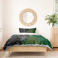 Aotearoa South Africa Rugby Freedom Cup Bedding Set Kiwi Warriors Haka with King Protea Symbol - African Pride