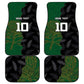 Aotearoa South Africa Rugby Freedom Cup Car Mats Kiwi Warriors Haka with King Protea Symbol - African Pride