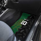 Aotearoa South Africa Rugby Freedom Cup Car Mats Kiwi Warriors Haka with King Protea Symbol - African Pride