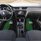 Aotearoa South Africa Rugby Freedom Cup Car Mats Kiwi Warriors Haka with King Protea Symbol - African Pride