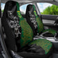 Aotearoa South Africa Rugby Freedom Cup Car Seat Cover Kiwi Warriors Haka with King Protea Symbol - African Pride