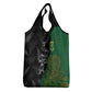 Aotearoa South Africa Rugby Freedom Cup Grocery Bag Kiwi Warriors Haka with King Protea Symbol - African Pride