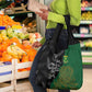 Aotearoa South Africa Rugby Freedom Cup Grocery Bag Kiwi Warriors Haka with King Protea Symbol - African Pride
