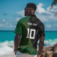 Custom Aotearoa South Africa Rugby Freedom Cup Hawaiian Shirt Kiwi Warriors Haka with King Protea Symbol - African Pride