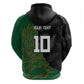 Custom Aotearoa South Africa Rugby Freedom Cup Hoodie Kiwi Warriors Haka with King Protea Symbol - African Pride