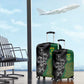 Aotearoa South Africa Rugby Freedom Cup Luggage Cover Kiwi Warriors Haka with King Protea Symbol - African Pride