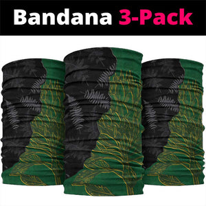 Aotearoa South Africa Rugby Freedom Cup Neck Gaiter Kiwi Warriors Haka with King Protea Symbol - African Pride