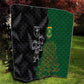 Aotearoa South Africa Rugby Freedom Cup Quilt Kiwi Warriors Haka with King Protea Symbol - African Pride