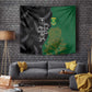 Aotearoa South Africa Rugby Freedom Cup Tapestry Kiwi Warriors Haka with King Protea Symbol - African Pride