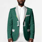 Custom Senegal Football Blazer Traditional Senegalese Fabric Sporty Style