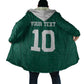 Custom Senegal Football Cloak Traditional Senegalese Fabric Sporty Style