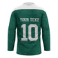 Custom Senegal Football Hockey Jersey Traditional Senegalese Fabric Sporty Style