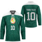 Custom Senegal Football Hockey Jersey Traditional Senegalese Fabric Sporty Style