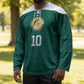 Custom Senegal Football Hockey Jersey Traditional Senegalese Fabric Sporty Style