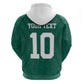 Custom Senegal Football Hoodie Traditional Senegalese Fabric Sporty Style