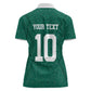 Custom Senegal Football Women Polo Shirt Traditional Senegalese Fabric Sporty Style