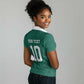 Custom Senegal Football Women Polo Shirt Traditional Senegalese Fabric Sporty Style