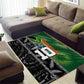 Custom Aotearoa South Africa Rugby Freedom Cup Area Rug Maori Silver Fern Art and Sporty Flag SA - African Pride
