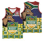 South Africa Rugby Basketball Jersey Go Bokke-Amabokoboko Spirit - African Pride