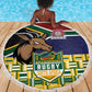 South Africa Rugby Beach Blanket Go Bokke-Amabokoboko Spirit - African Pride