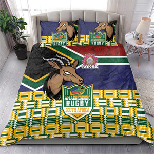 South Africa Rugby Bedding Set Go Bokke-Amabokoboko Spirit - African Pride