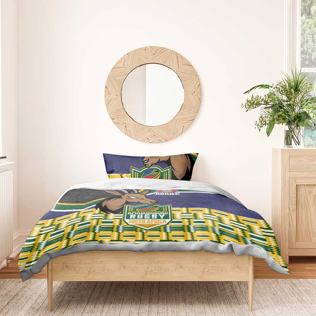 South Africa Rugby Bedding Set Go Bokke-Amabokoboko Spirit - African Pride