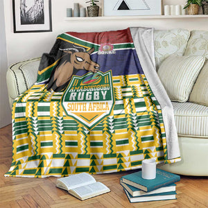 South Africa Rugby Blanket Go Bokke-Amabokoboko Spirit - African Pride
