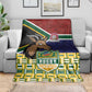 South Africa Rugby Blanket Go Bokke-Amabokoboko Spirit - African Pride