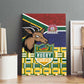 South Africa Rugby Canvas Wall Art Go Bokke-Amabokoboko Spirit - African Pride