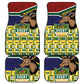 South Africa Rugby Car Mats Go Bokke-Amabokoboko Spirit - African Pride