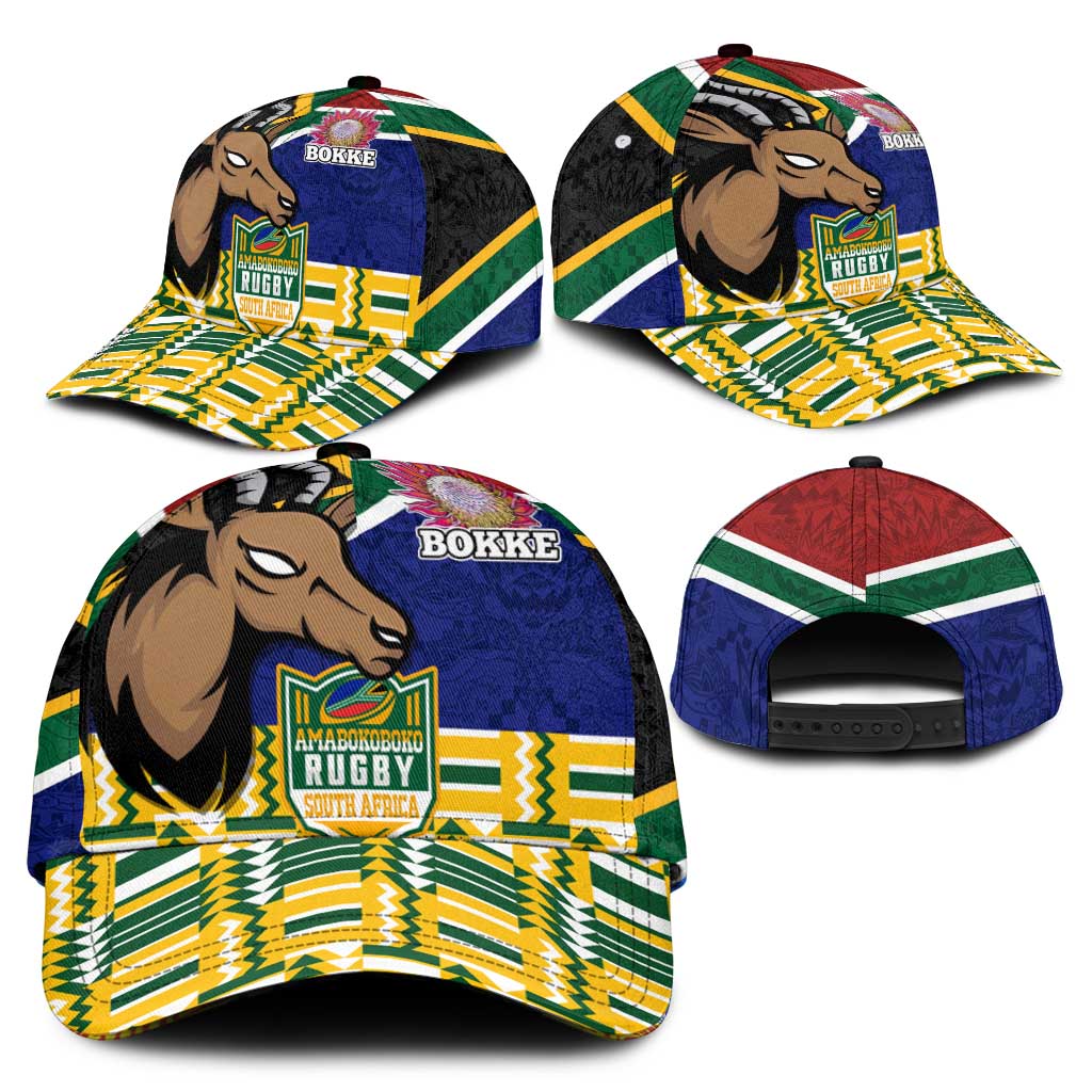 South Africa Rugby Classic Cap Go Bokke-Amabokoboko Spirit - African Pride