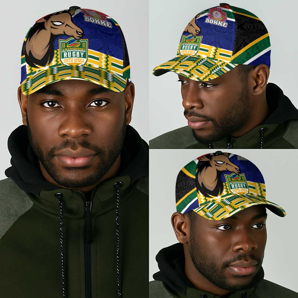 South Africa Rugby Classic Cap Go Bokke-Amabokoboko Spirit - African Pride
