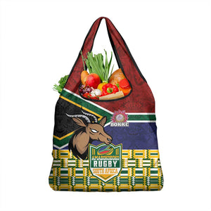 South Africa Rugby Grocery Bag Go Bokke-Amabokoboko Spirit - African Pride