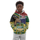 South Africa Rugby Kid Hoodie Go Bokke-Amabokoboko Spirit - African Pride