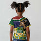 South Africa Rugby Kid T shirt Go Bokke-Amabokoboko Spirit - African Pride