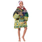 South Africa Rugby Kid Wearable Blanket Hoodie Go Bokke-Amabokoboko Spirit - African Pride